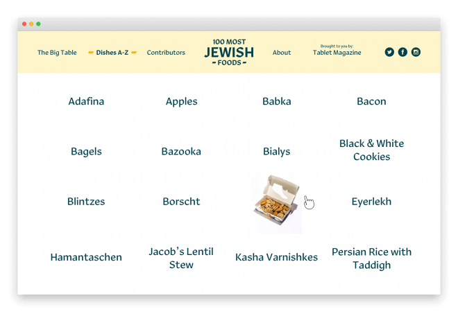 100 Most Jewish Foods
